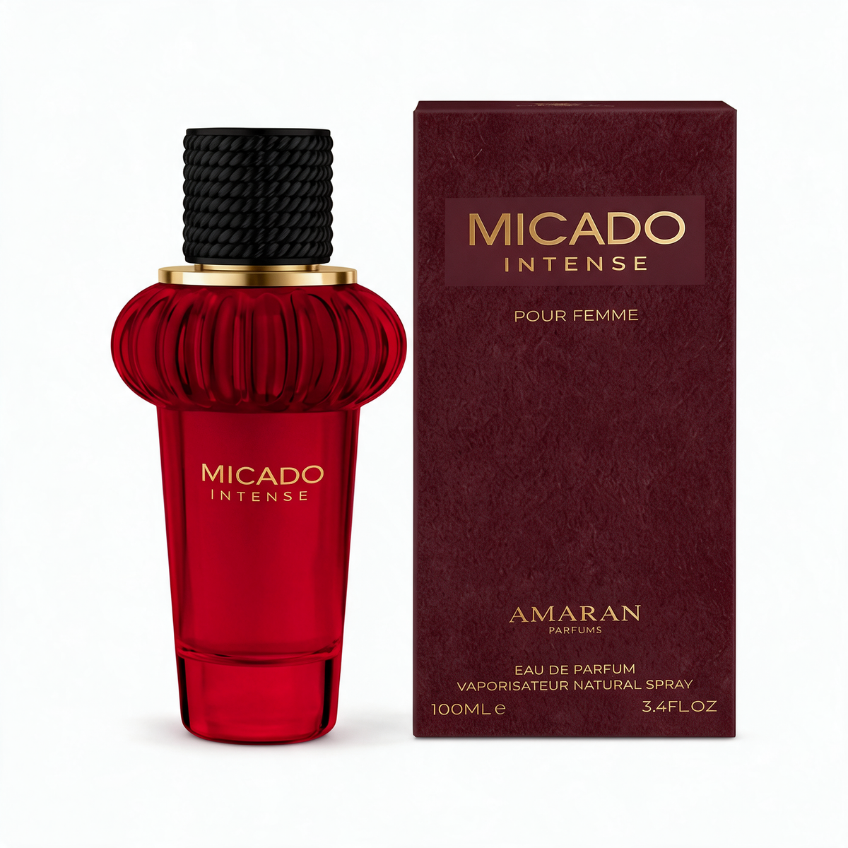 Micado Intense Pour Femme | Amaran - frasco y caja