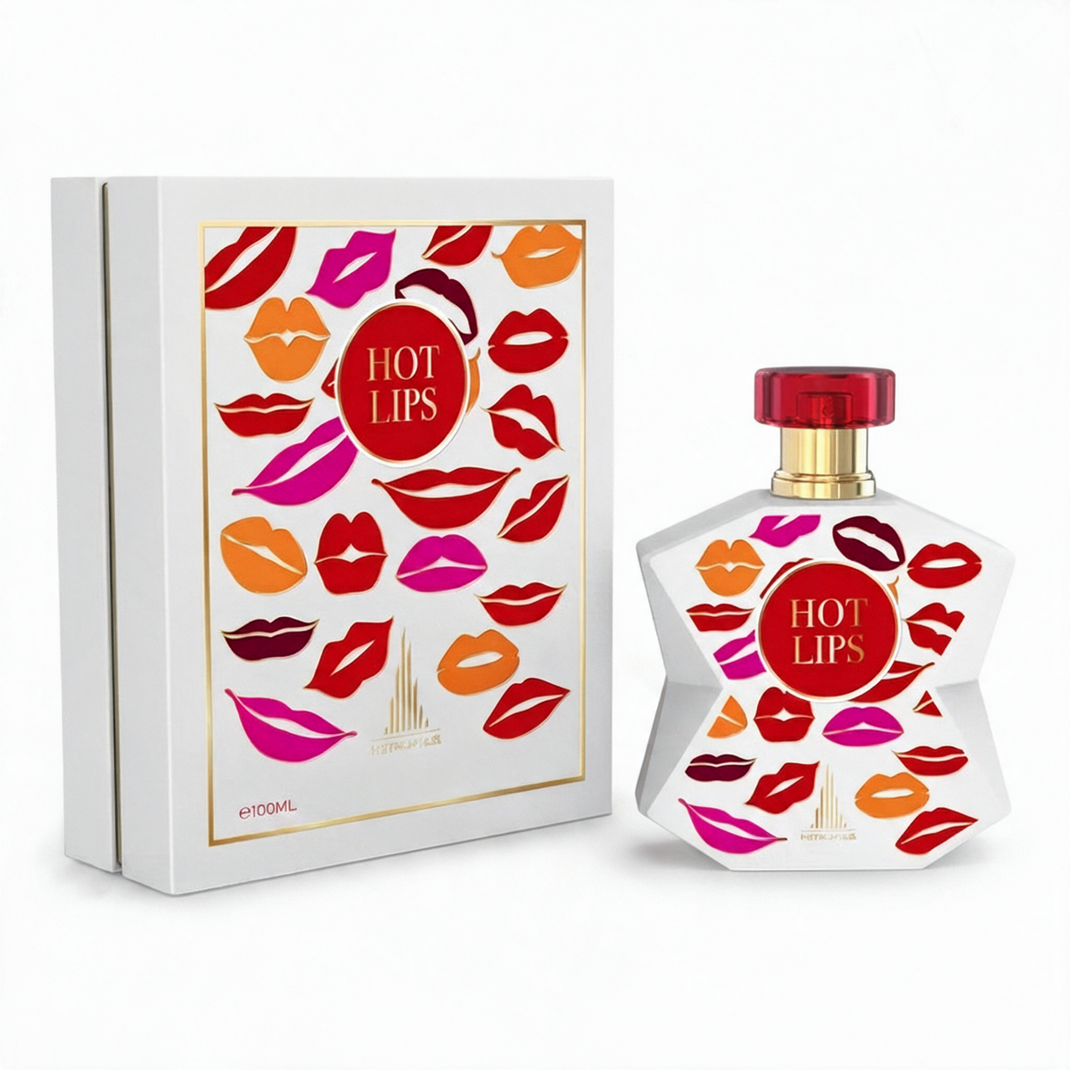 Metropolis Hot Lips | Emper - frasco y caja