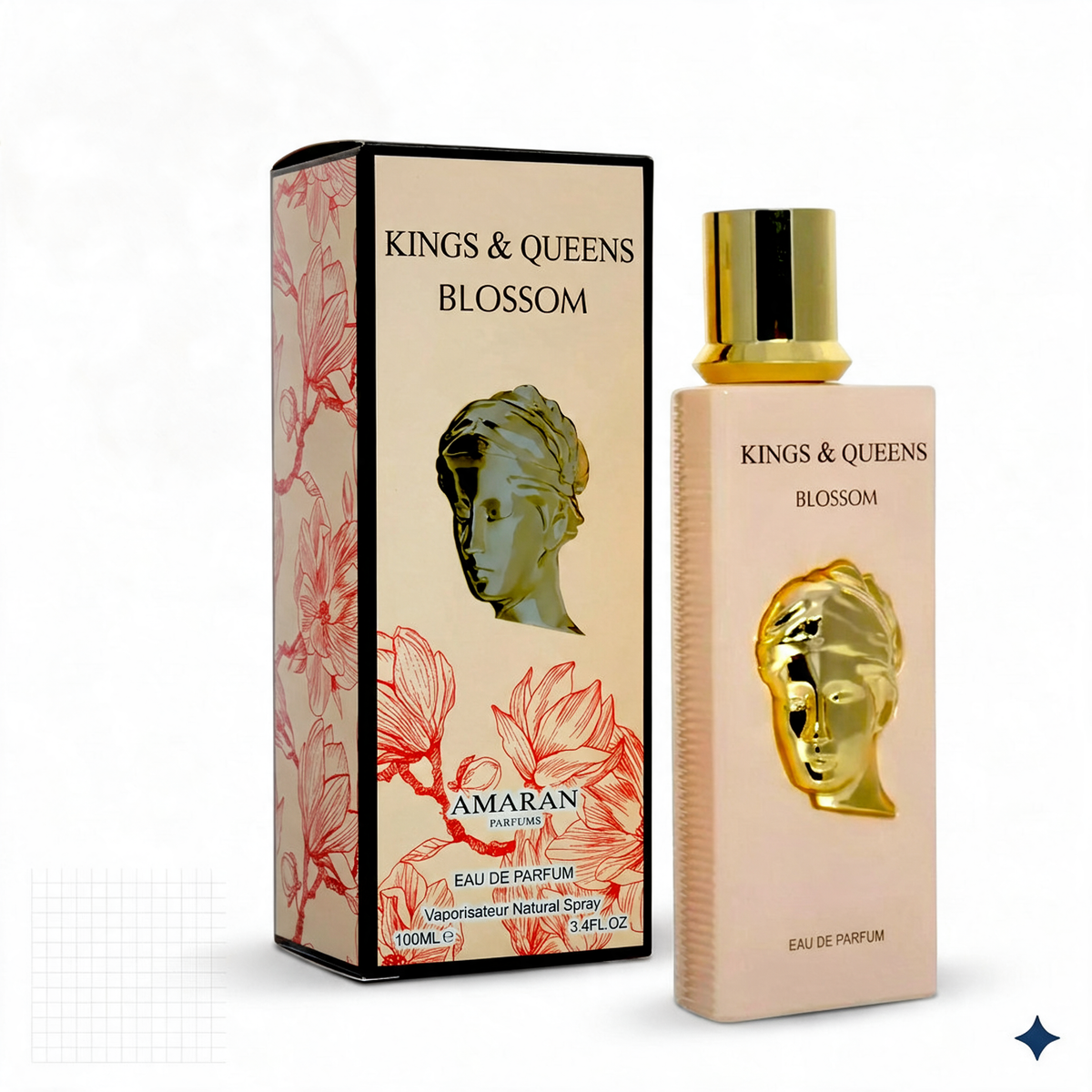 Kings & Queens Blossom | Amaran Parfums - frasco y caja
