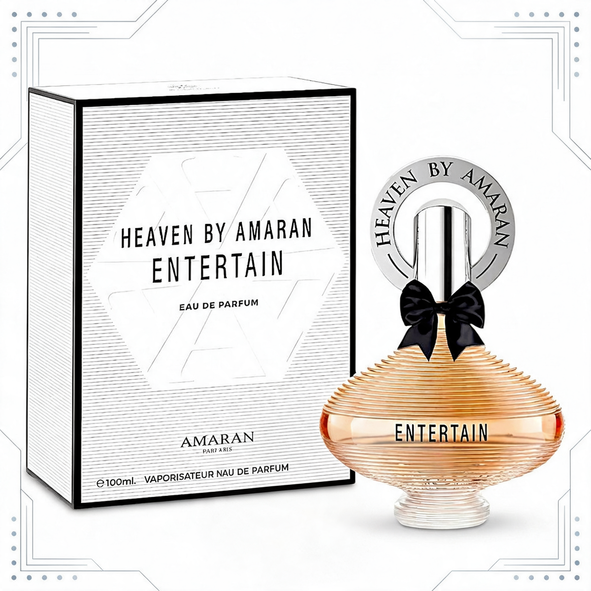 Heaven by Amaran Entertain - frasco y caja