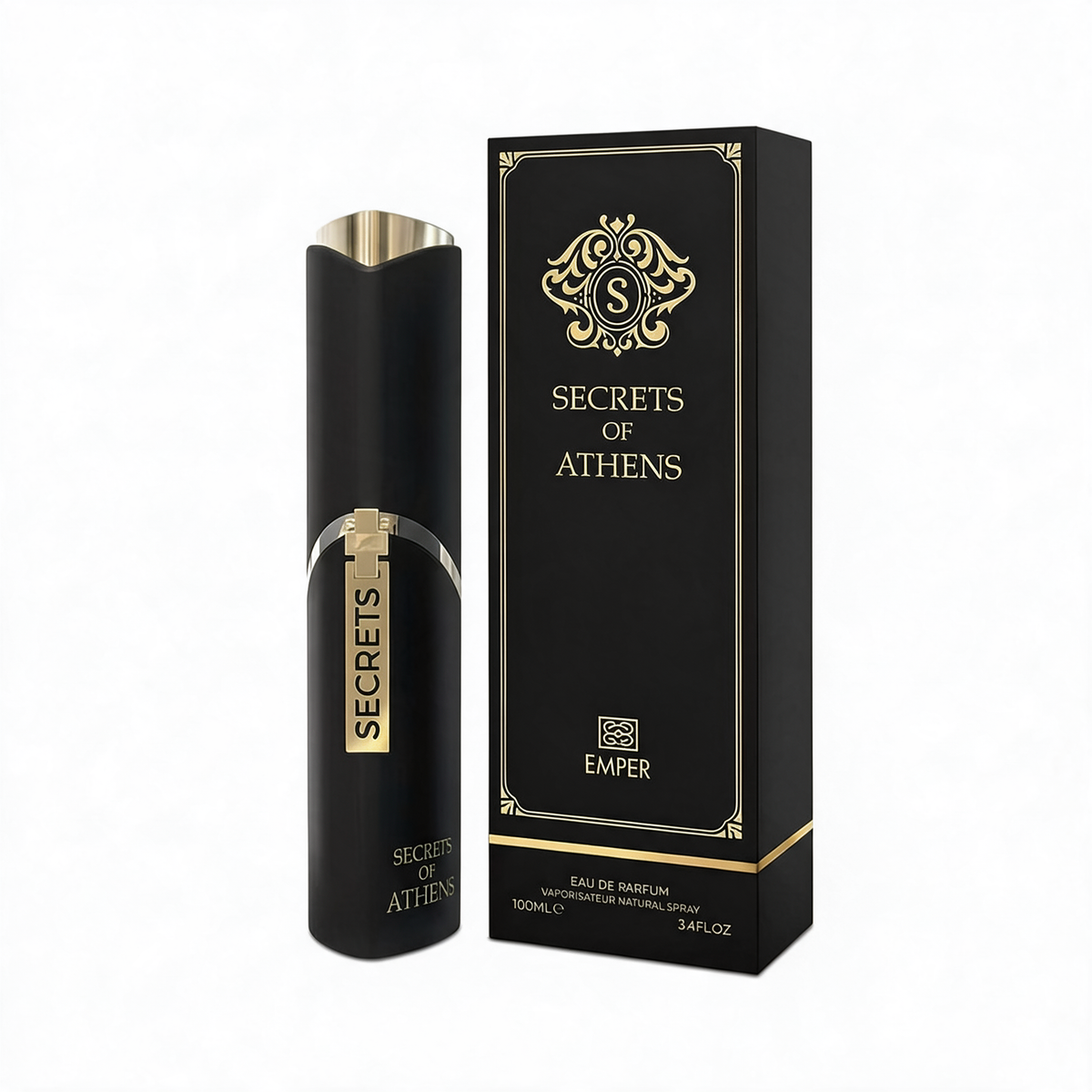 Secrets of Athens | Emper - frasco y caja