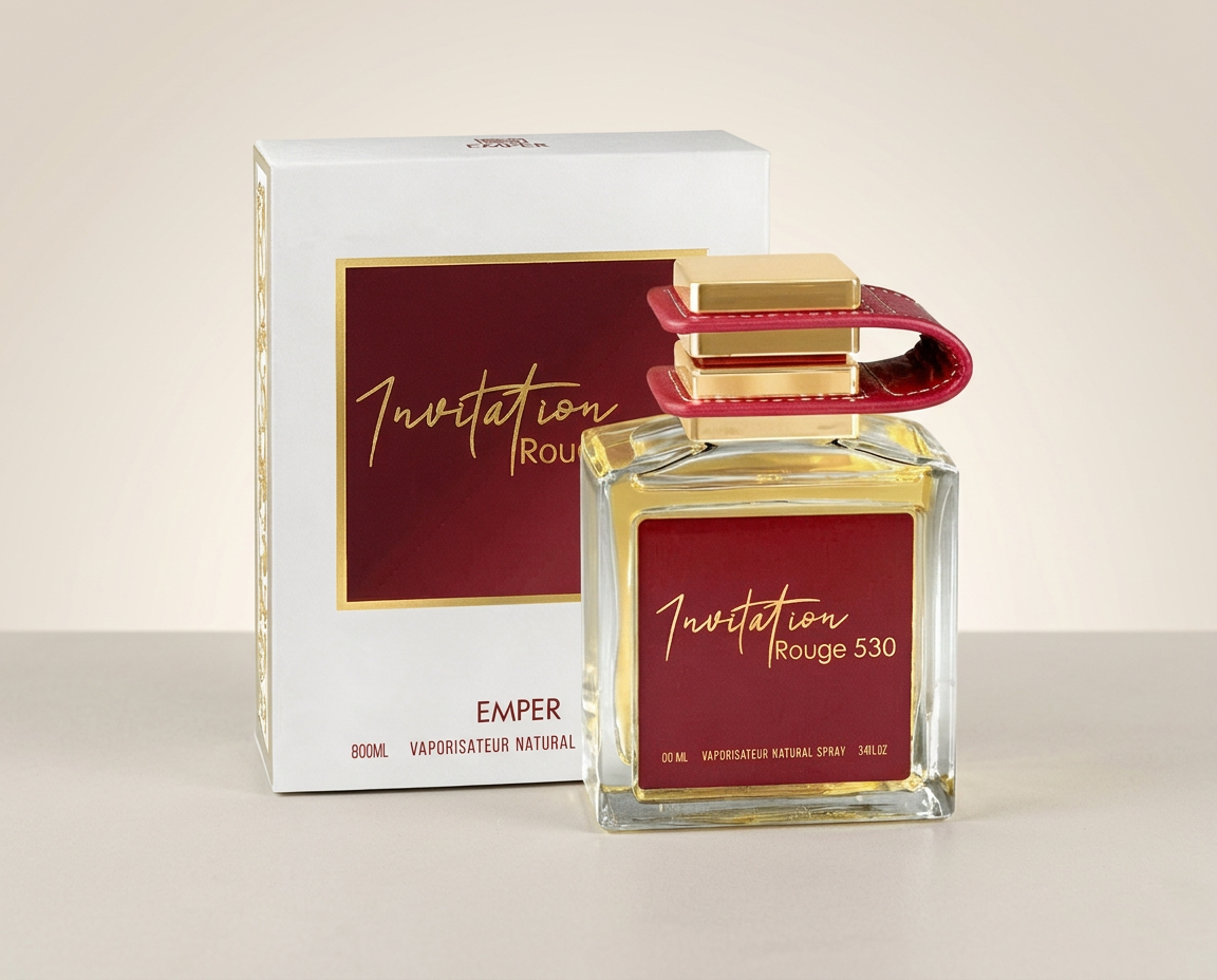 Invitation Rouge Dama | Emper