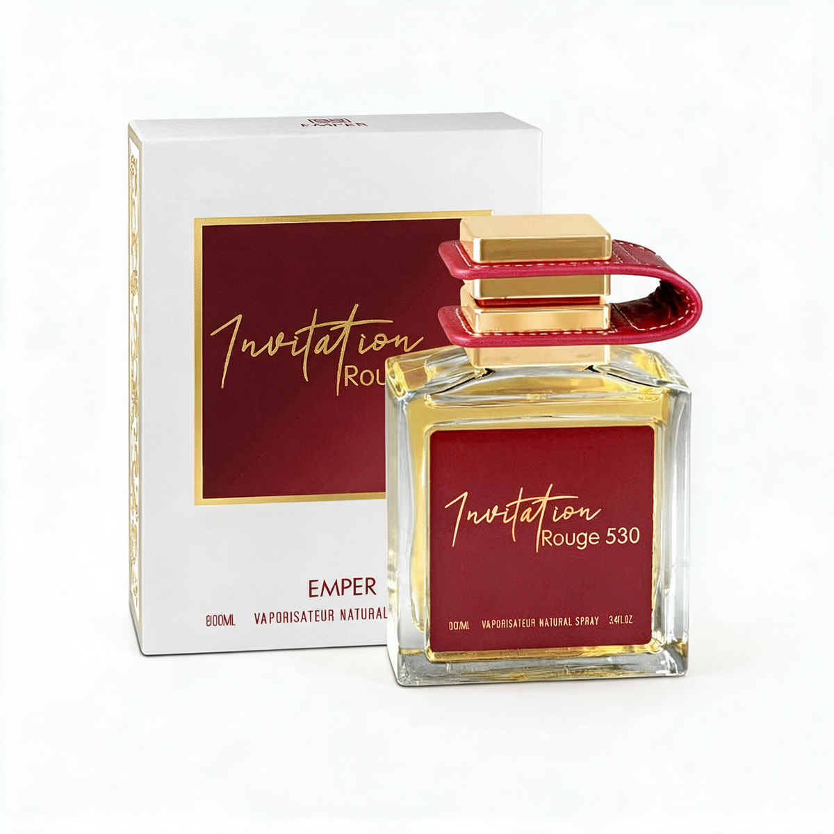 Invitation Rouge Dama | Emper - frasco y caja