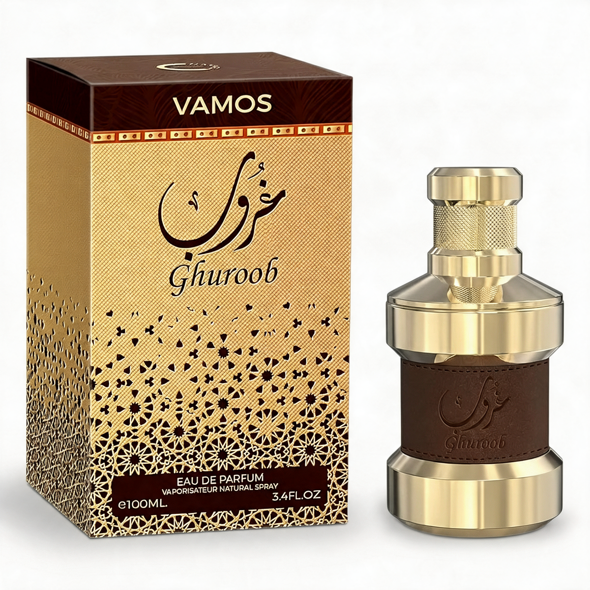 Vamos Ghuroob | Camara Parfums - frasco y caja