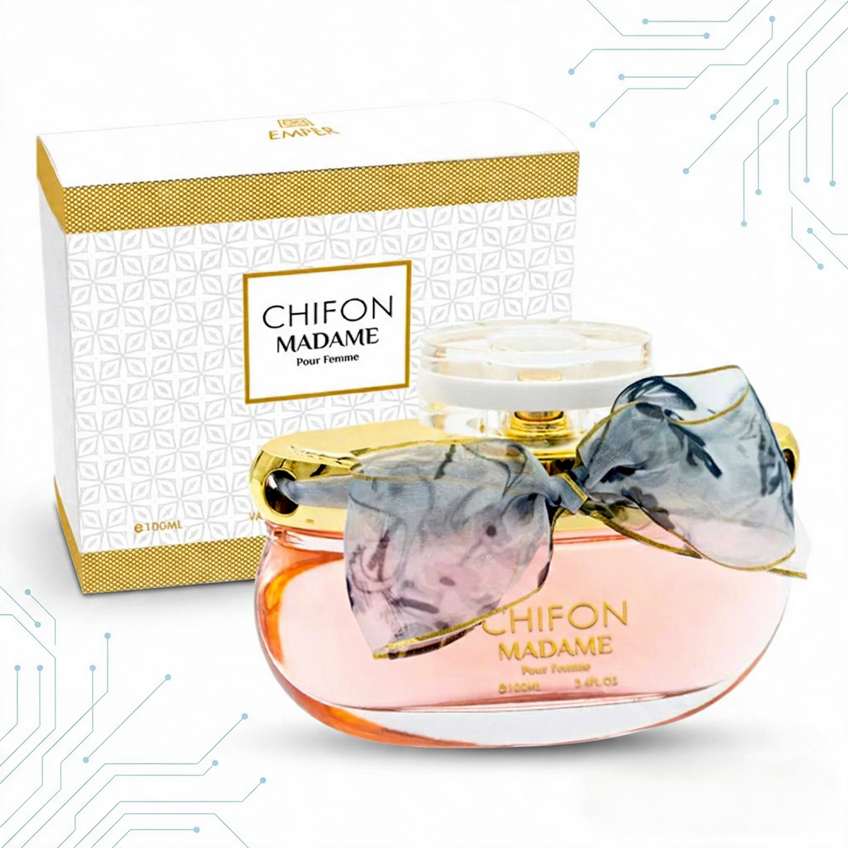 Chifon Madame | Emper - frasco y caja