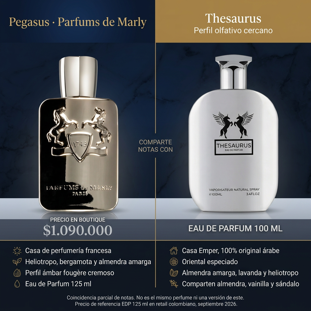 Thesaurus Hombre | Emper — comparativa de perfil olfativo